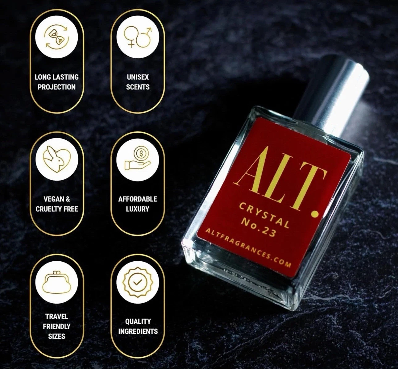 Fragrance Long Lasting Perfume - ALT Crystal No.23 Eau de Parfum