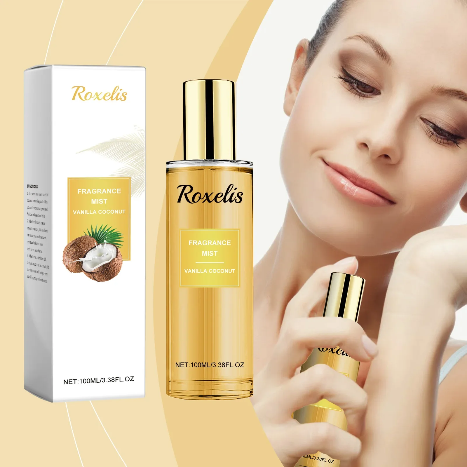 Coconut Vanilla Aroma Spray La - đánh giá và giá Fragrance Perfume For Hair