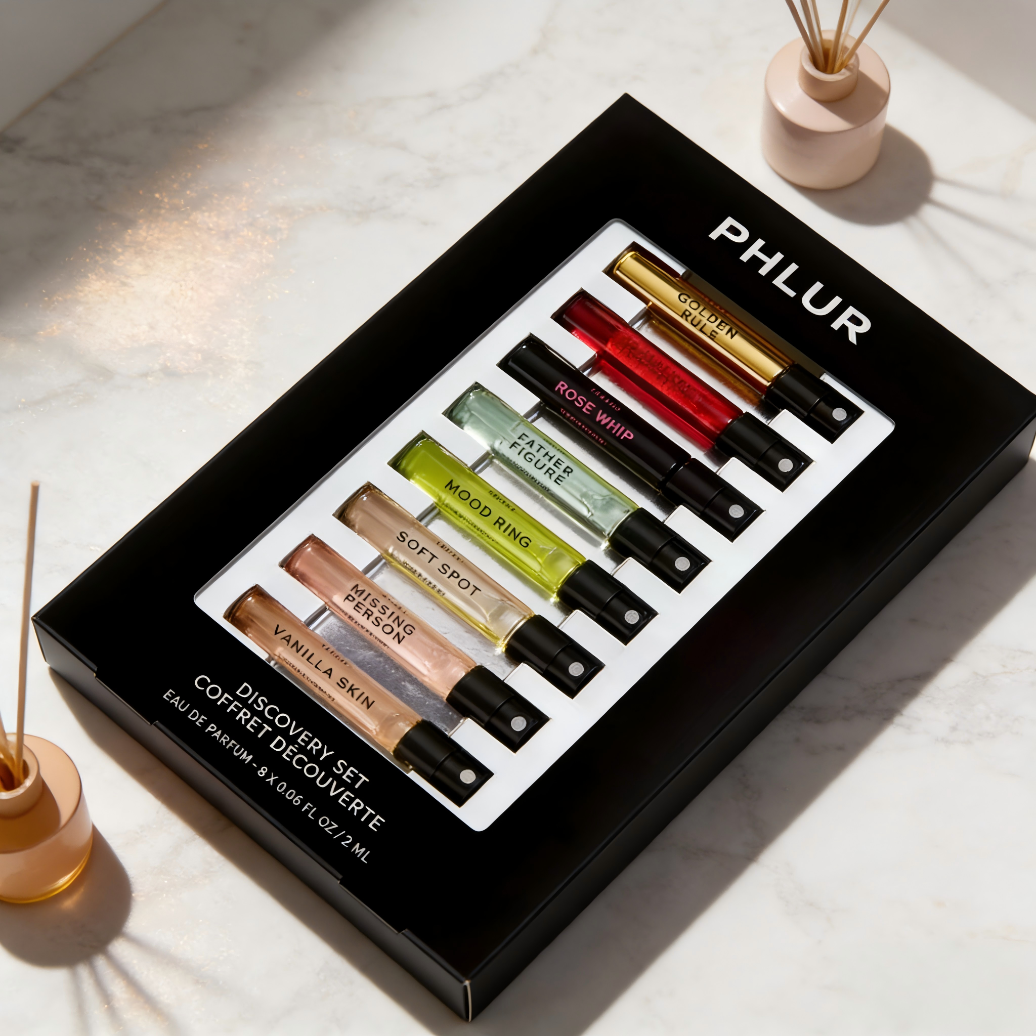 PHLUR Discovery Set Eau de Par - đánh giá và giá Perfume Fragrance Discovery Set