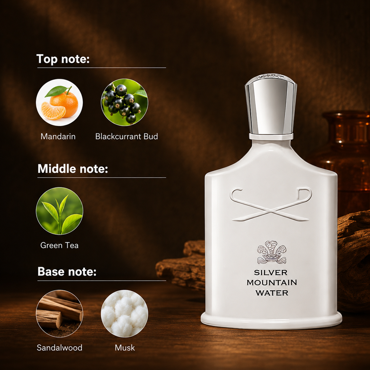 Silver Mountain Water Scent Lu - đánh giá và giá Pure Perfume Fragrance