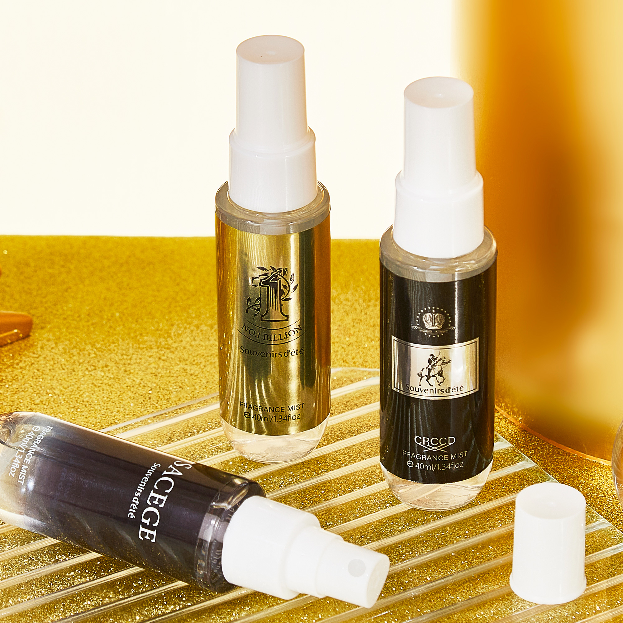 4pcs Black Gold Men's Perfume, - đánh giá và giá Fragrance Perfume For Hair