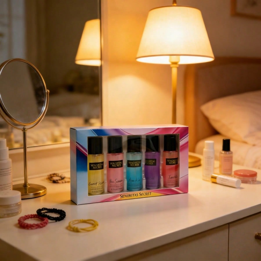 5-in-1 Women's Perfume Gift Se - đánh giá và giá Perfume Aqua Fragrance