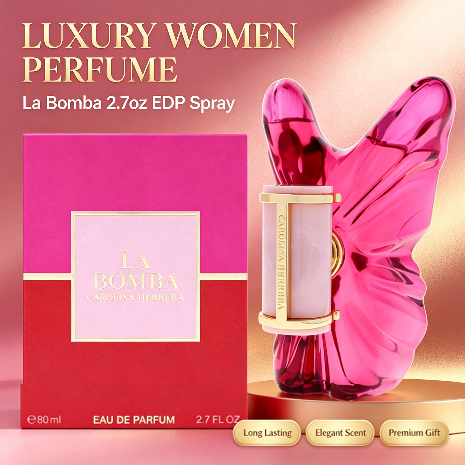 Carolina Herrera La Bomba Eau  - đánh giá và giá Perfume La Fragrance