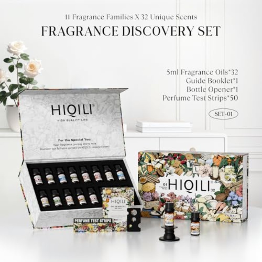 HIQILI Discovery Fragrance Oil - đánh giá và giá Perfume Fragrance Discovery Set