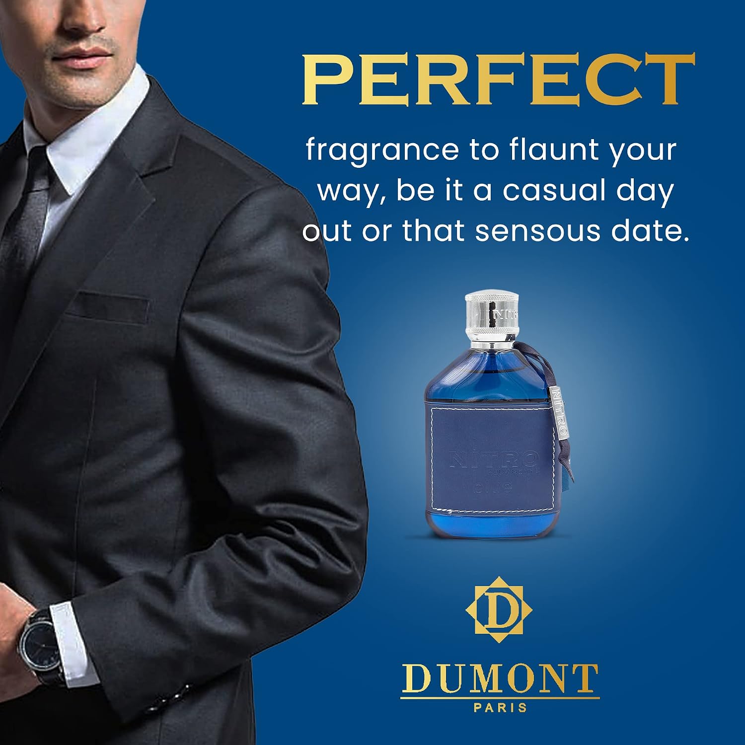 Nitro Blue Dumont Men EDP Perf - đánh giá và giá Pure Perfume Fragrance