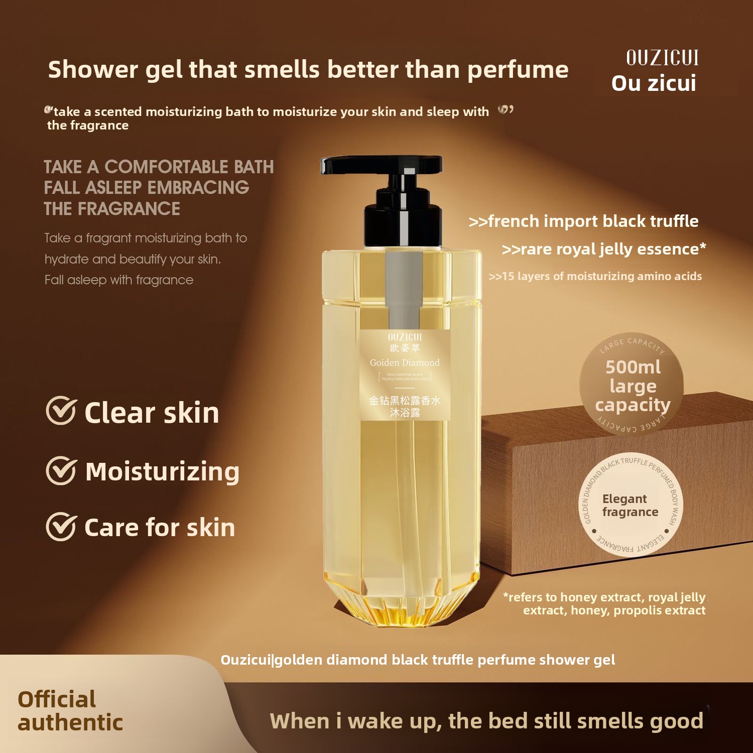 Black Truffle perfume Body Was - đánh giá và giá Perfume Fragrance Moisturizer